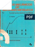 Ensaios Mecânicos de Materiais Metálicos