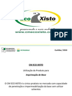 CM Ecoxisto - Apresentação Completa Do Produto