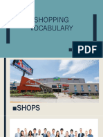 Shopping Vocabulary