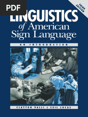 Pub - Linguistics of American Sign Language Text 3rd Edi PDF | PDF | Sign  Language | American Sign Language