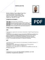 0 - Curriculum Vitae Ramon Tirado