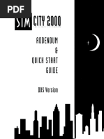 SimCity 4 Keyboard Controls Guide | PDF