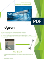 Business Case Presentation On Research, Innovation & Development at Dyson