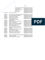 Lista Estadistica A