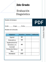 2do Grado - Diagnóstico