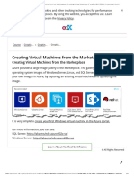 Creating Virtual Machines From The Marketplace - Creating Virtual Machines (Portal) - AZURE202x Courseware - EdX