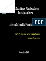 Mendes (2009) - Adequação Legal Da Propriedade Rural