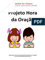 Projeto Hora Da Oração Ministério Infantil 2018 PDF