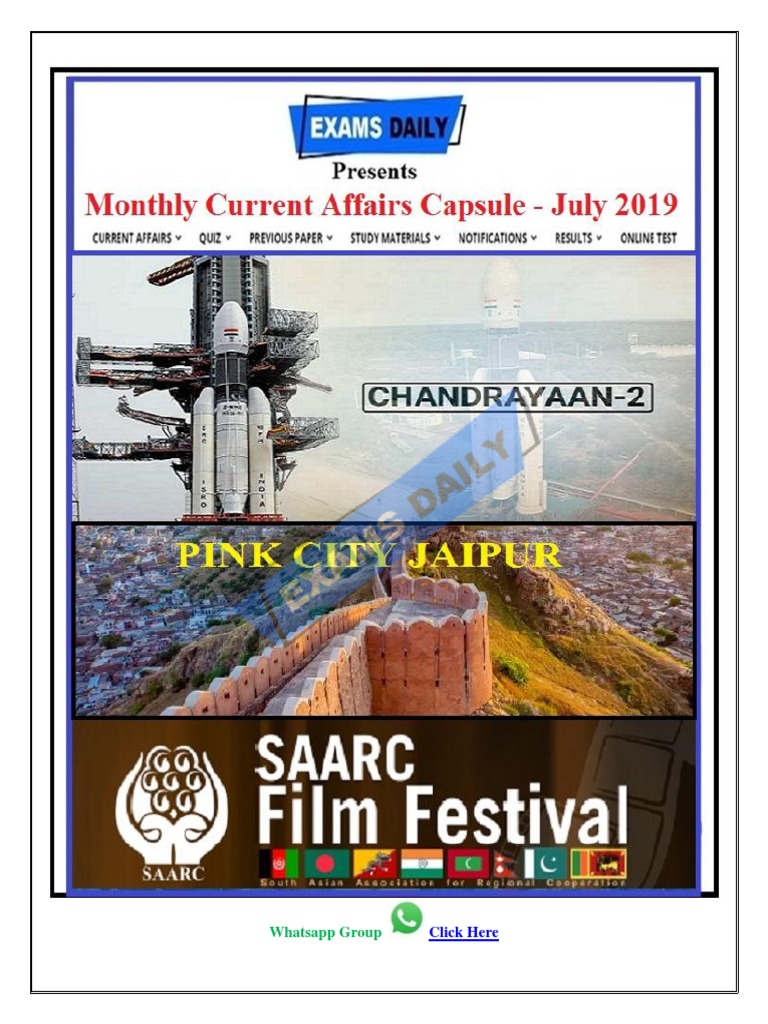 Current Affairs | PDF | Moon | Nature