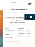 Informe Tecnico Avaluo de Inmuebles (FINAL CORREGIDO) PDF