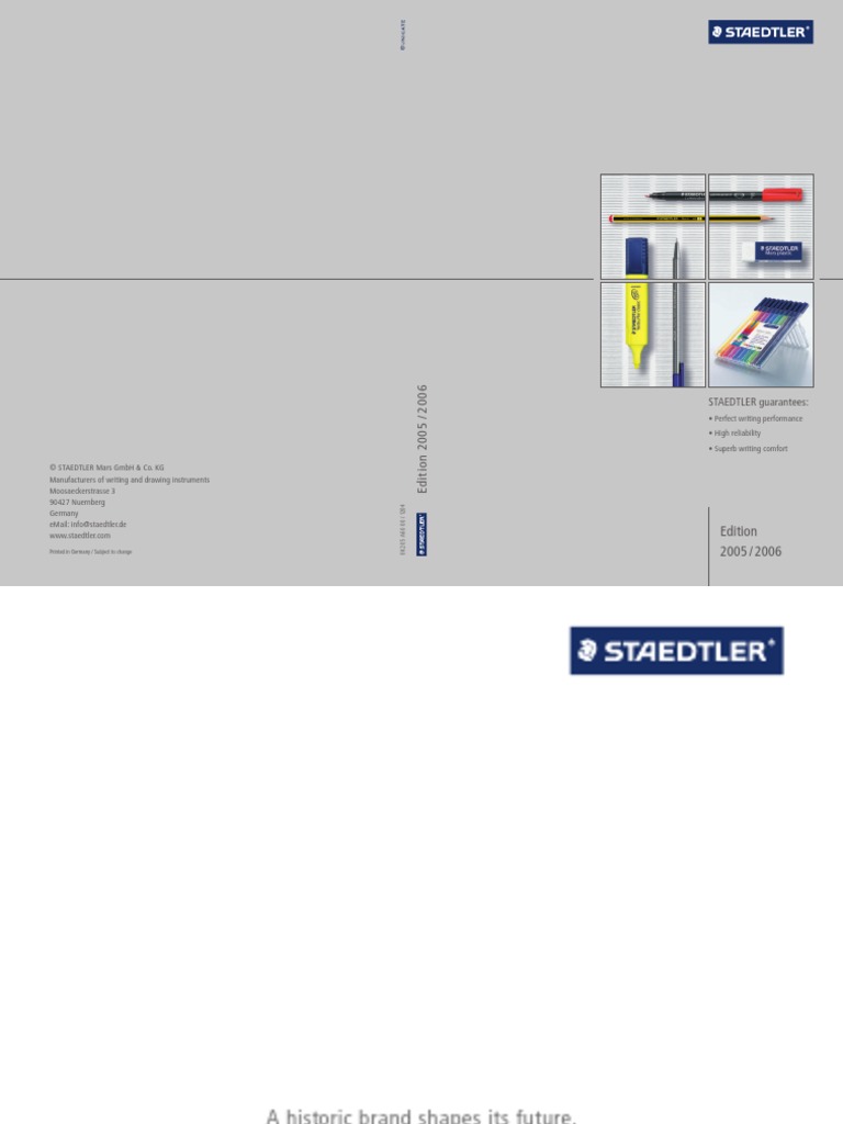 Quick-drying Fine Point Permanent Markers by Staedtler Mars GmbH