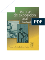 MATOS-Técnicas de expresion oral