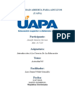 UAPA: Relación entre política y filosofía educativa