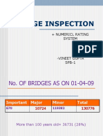 Bridge Inspection: + Numericl Rating System