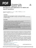 ATLS 11th Edition Content Development | PDF | Major Trauma | Health Care