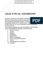 Analytical Geometry: 3. Ellipses