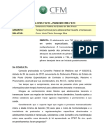 Processo-Consulta CFM #32/12 - PARECER CFM Nº 8/13 Interessado: Assunto: Relator