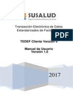 TEDEF Facturación electrónica