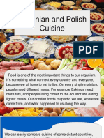 Ukrainian and Polish Cuisine