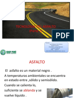 Tecnologías de Asfalto