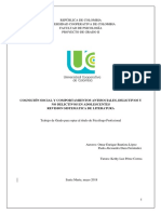 2018 Cognicion Social Comportamiento PDF