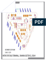 Bus Bays: Ground Floor Plan SCALE - 1:250