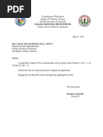 Application Letter