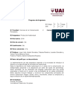I30620 - Producción Audiovisual PDF