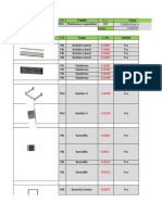 Ficha de Inventario - Linea Plataformas Altrex