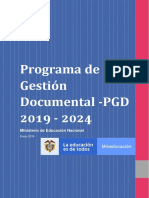 Plan para La Formulacion de Programas de Gestion Documental