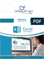 Manual de Computron EXCEL Intermedio