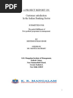 Download Customer Satisfaction in the Indian Banking Sector by Abhishek Singh SN42164380 doc pdf