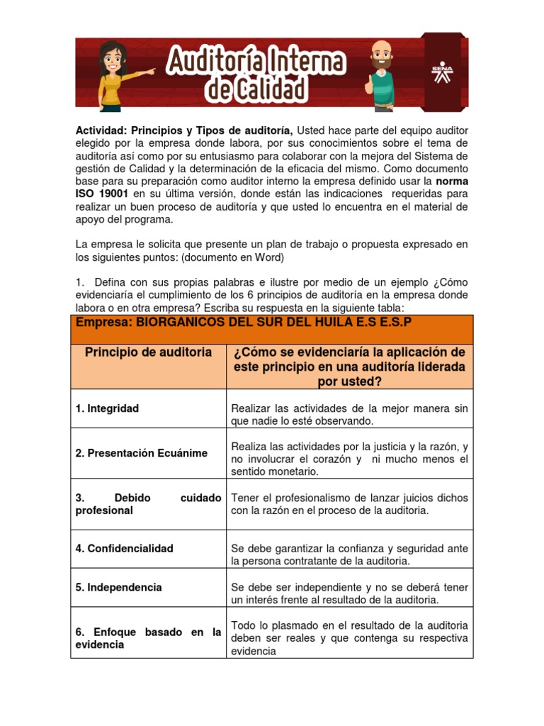 Principios y Tipos de Auditoría | PDF | Auditoría | Contralor