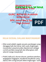 Materi Sosiologi Kelas X. Bab 2. Nilai Dan Norma Sosial (KTSP)