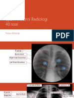 Ujian Anatomi Radiologi: 40 Soal: Paulus Rahardjo