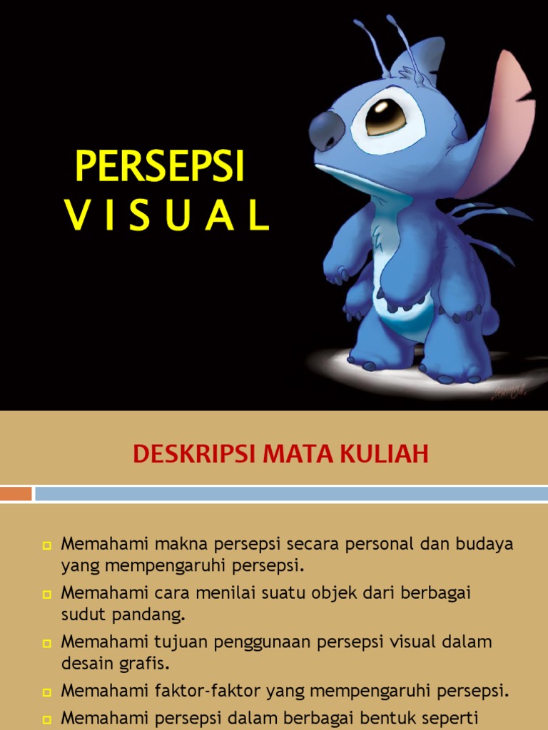 Intro Persepsi Visual | PDF | Sains & Matematika