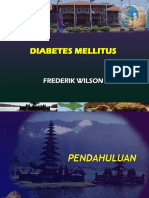 Diabetes Mellitus: Frederik Wilson