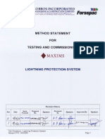 Lightning Protection - Maxims