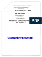 Proyecto de Emprendimiento Crea y Emprende 2019