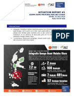 Sitrep Gempa Bumi Maluku Utara #1