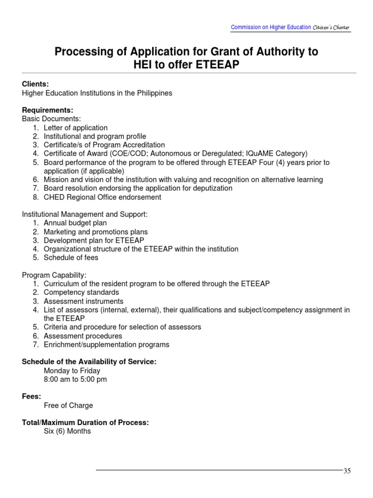 2authority To Offer ETEEAP | PDF | Government | Business