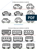 Activa El Pensamiento Colorea El Dibujo Diferente Trabajamos A Atención PDF