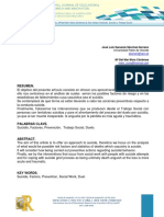 Suicidio en El Adulto Mayor Desde Trabajo Social