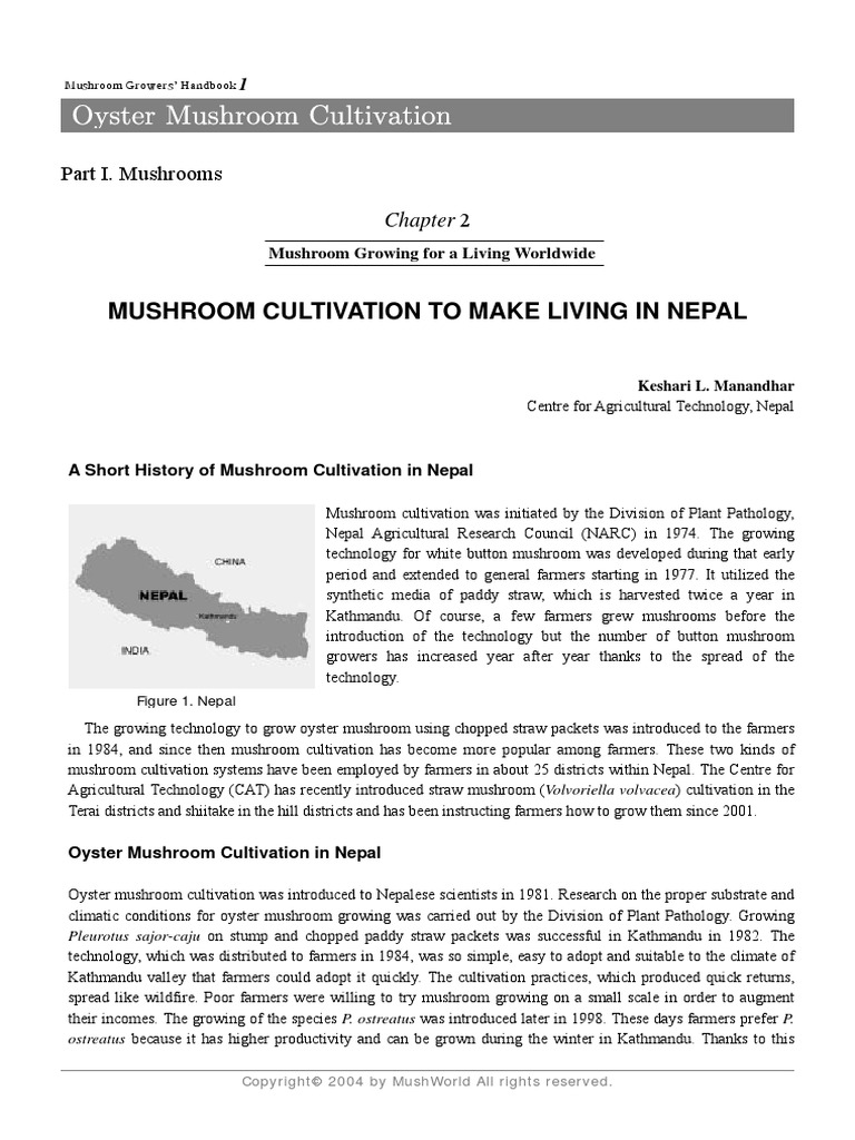 Chapter 2 PDF Mushroom Rice