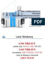 Pedoman Pendayagunaan Aset Tetap BUMN (PER-13/MBU/09/2014)