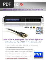 CVBXB Optical Video Converter Series | PDF | Film And Video Technology ...