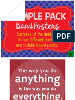 Sample Pack Posters