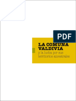 La Comuna Valdivia y La Lucha Por Sus Territorios Ancestrales