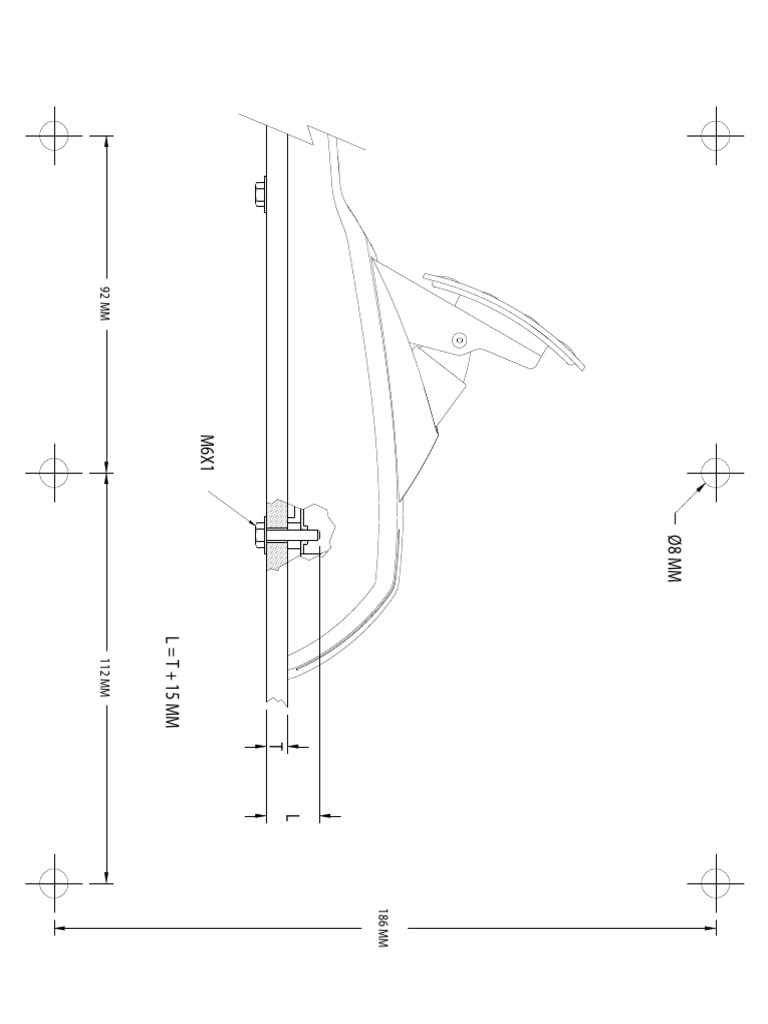 Pedal Bolt Template Logitech G29 G920 PDF PDF