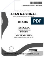 Bocoran Soal UN Matematika SMA IPA 2019 (Pak-Anang - Blogspot.com)